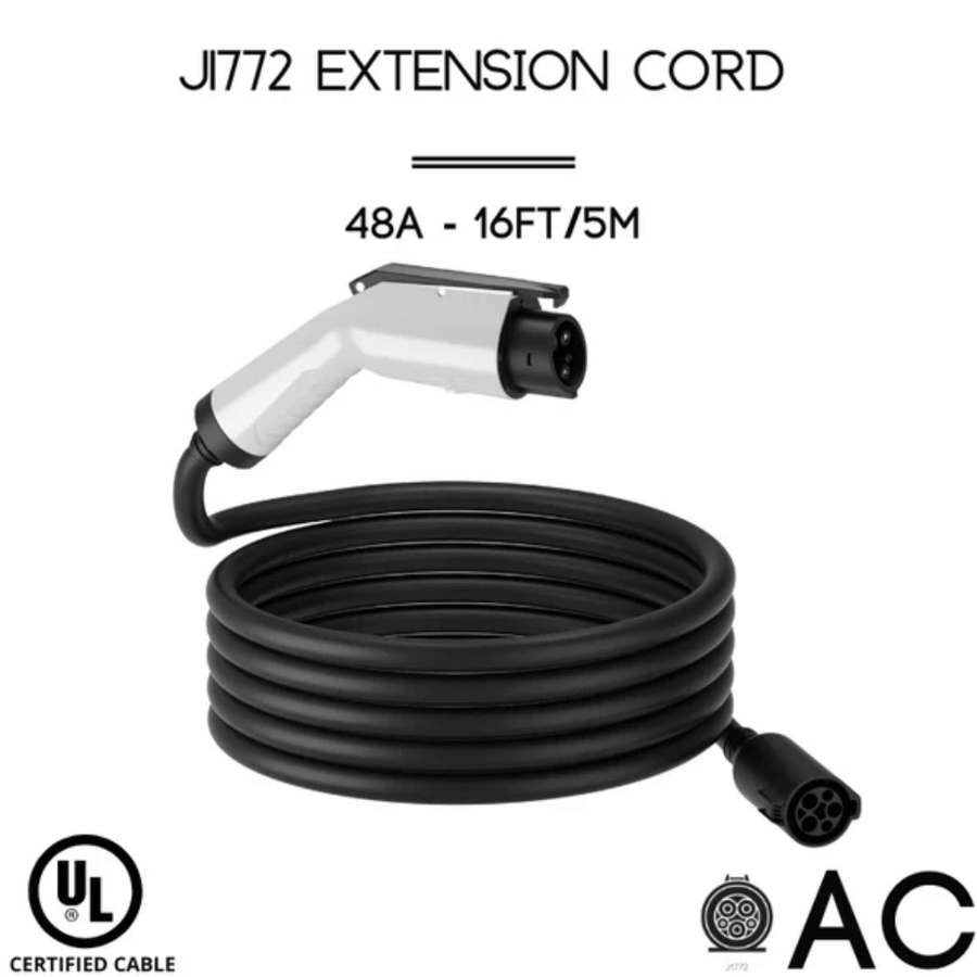 Rallonge J1772 48A de 5 m Rallonge J1772 48A de 5 m