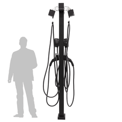 Piédestal Aluminium de 8 pieds ReTrak