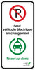 Affiche de stationnement "réservé"