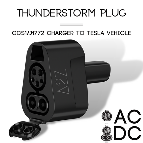 Adaptateur Thunderstorm CCS1 Combo AC DC pour Tesla – RoulezElectrique