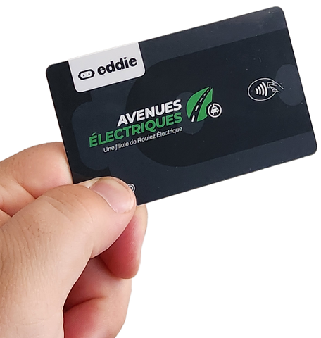 Carte de recharge Avenues Électrique incluant 25$ en crédit (taxes incluse)