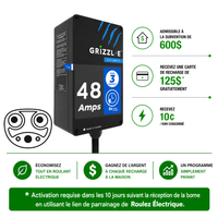 GRIZZL-E Ultimate 48A - Borne Fixe