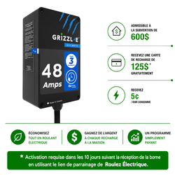 GRIZZL-E Ultimate 48A - Borne Fixe