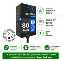 GRIZZL-E Ultimate 80A - Borne Fixe