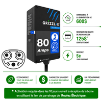 GRIZZL-E Ultimate 80A - Borne Fixe