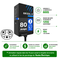 GRIZZL-E Ultimate 80A - Borne Fixe