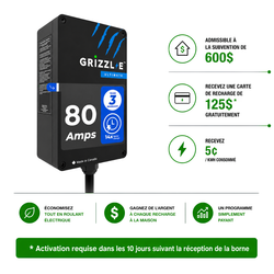 GRIZZL-E Ultimate 80A - Borne Fixe