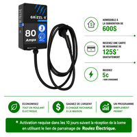 GRIZZL-E Ultimate 80A - Borne Fixe