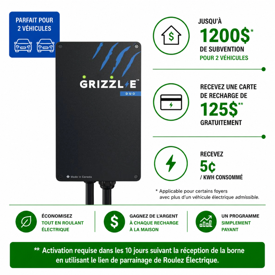 Grizzl-E DUO Connect 40A - NEMA 14-50
