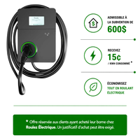 Borne de recharge commerciale FractalEV