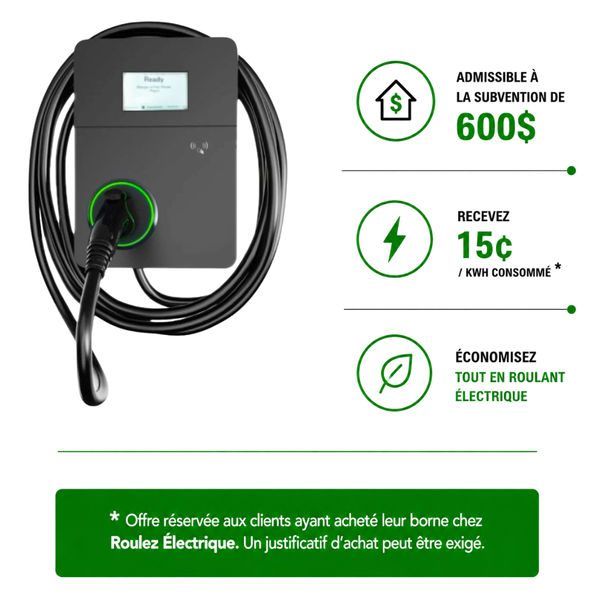 Borne de recharge commerciale FractalEV