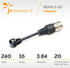 Connecteur NEMA 6-20 pour le J+ Booster 2