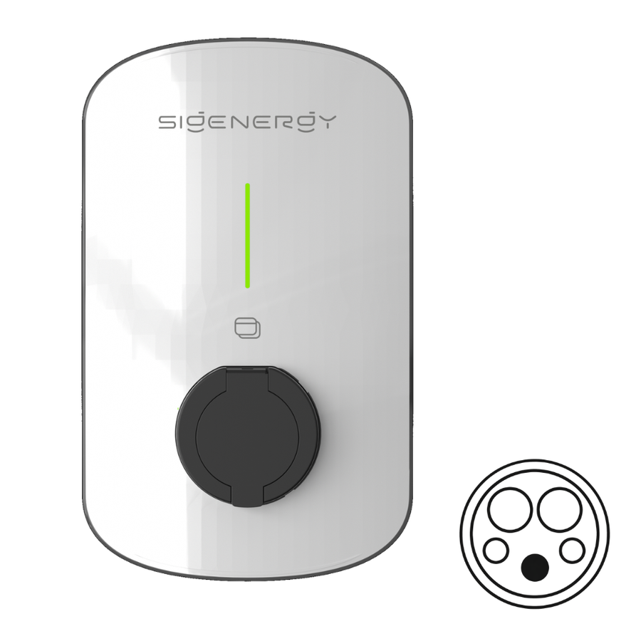 Sigen EVAC – Borne de recharge AC 11,5 kW