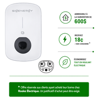 Sigen EVAC – Borne de recharge AC 11,5 kW