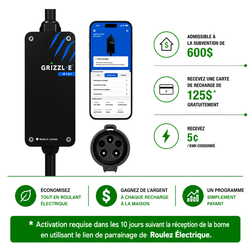 GRIZZL-E Mini Connect 40A - Borne Portative