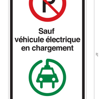 Affiche de stationnement 