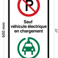 Affiche de stationnement 