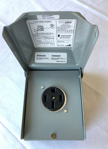 Hilitand Boîte de prise extérieure 220 V - Couvertures de prises  électriques en ABS - Étanches à la pluie - Composants industriels - Prises  