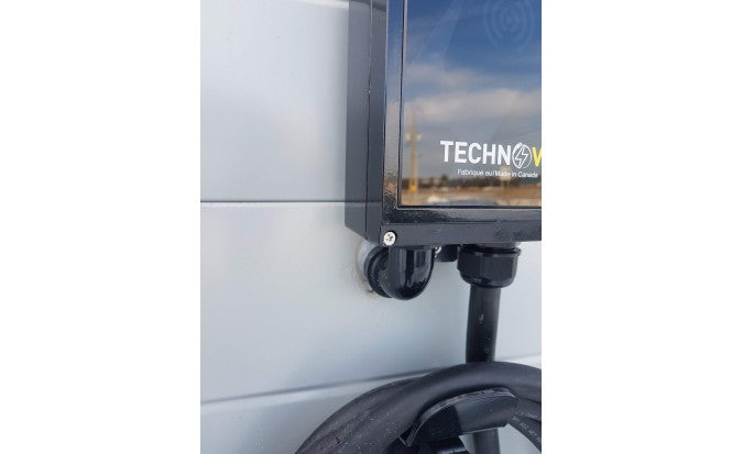 Coude ABS pour la borne TECHNOVE