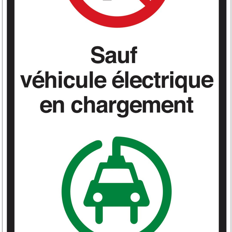 Affiche de stationnement 